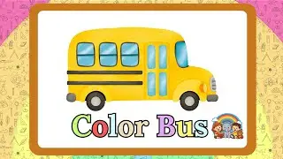 School Bus Coloring LIVE 🚌 | Coloring Time for Kids | Bus Coloring LIVE 🚌🎨 |Bus Coloring for Kids 🚌🌈