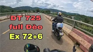Đà Lạt săn mây không thành , bắt cua DT725 ex72+6 touring