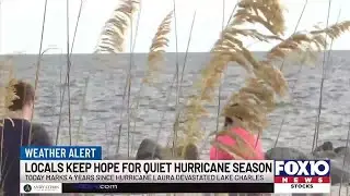 Locals keep hope for quiet hurricane season
