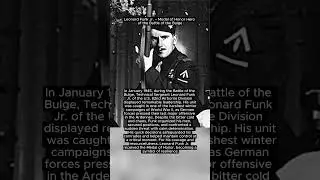 Leonard Funk Jr. &ndash; Medal of Honor Hero of the Battle of the Bulge