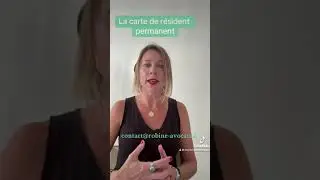 La carte de r&eacute;sident permanent