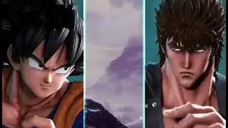 ジャンプフォース - 孫悟空SSGSS VS ケンシロウ（ゲームプレイバトル）