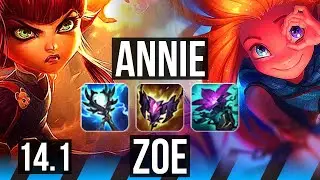 ANNIE vs ZOE (MID) | 9/4/12 | BR Master | 14.1