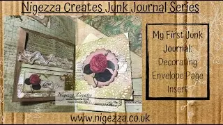 My First Junk Journal: Decorating Envelope Page Insert