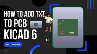 kicad F.Silkscreen and B.Silkscreen layers
