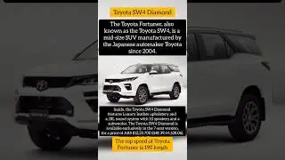 Toyota SW4 Diamond car information 😱😱/ #supercar #car #viral #automobile #fortuner #toyota #ytshort