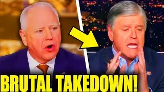 Fox Host LOSES IT After Walz Says THIS In On Air TAKEDOWN!