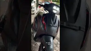 SUZUKI ACCESS 125 RED LED DRLS | Suzuki access 125 modification