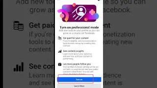 facebook me professional mode kaise on kare ||Simple Trick 2024 New Update Fb 