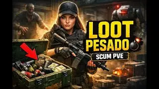 🔴EXPLORANDO ILHA PERIGOSOS no SCUM 🔦💀 | AO VIVO