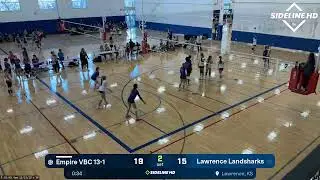 Lawrence Landsharks @ Empire VBC 13-1 (2025.12.21)