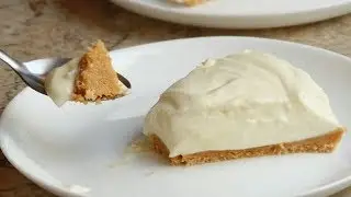 Cheesecake de Chocolate Branco - Receita Sem Forno