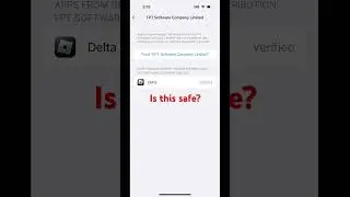 Is Delta iOS safe?