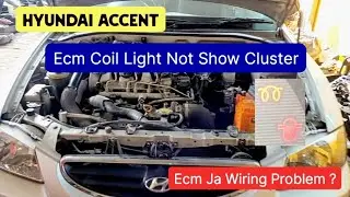 गाहक ने की गलती और करवा लिया अपना नुक्सान Hyundai Accent Ecm Coil Light Not Show in Cluster #hyundai