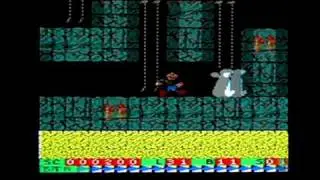 Roland On The Ropes on Amstrad CPC 464 vintage home computer. Gameplay & Commentary