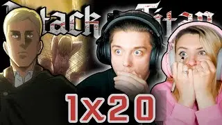 Attack on Titan 1x20 Reaction: Erwin Smith: The 57th Exterior Scouting Mission, Part 4