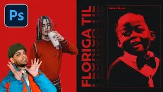 Photoshop Cover Art Tutorial - Smokepurpp - Off My Chest feat. Lil Pump