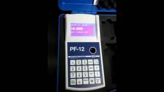 Calibraci&oacute;n Fot&oacute;metro PF12