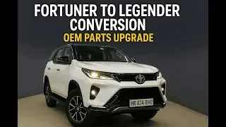 Fortuner Transformed Into Legender with OEM Parts &mdash; Full Conversion!