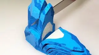 Very Satisfying Video Compilation 82 Kinetic Sand Cutting ASMR