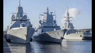 F314 HNoMS Thor Heyerdahl departs KGV in Glasgow for Joint Warrior 2019 [4K/UHD]