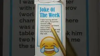 Joke of the week 🤣/@AshiCraftoria