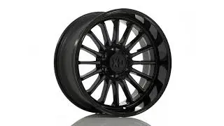 XD857 Whiplash Wheel by XD Wheels - Gloss Black w/ Gray Tint - 20x10 -18