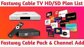 Fastway Cable Recharge Plans List | Fastway HD Packs for Fastway HD Set Top Box