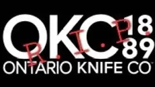 RIP Ontario Knife Company
