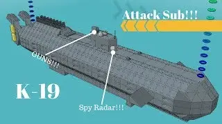 Warship Craft - The K-19 Attack Sub Is Back!!!