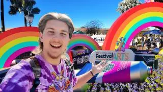 EPCOT Festival of the Arts 2026 | Tasting Food + Art Showcase!