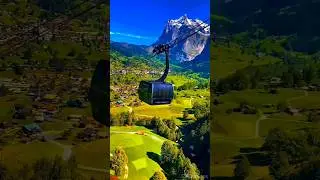 Eiger Express Cable Car Ride | Stunning View of the Swiss Alps, Switzerland #SwissAlpsAdventure