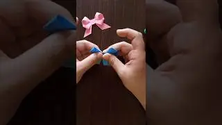 Make THIS Paper Bow - Easy Origami Bow Tutorial