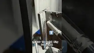 Why no welders talk How to weld Mig downhill #sorts