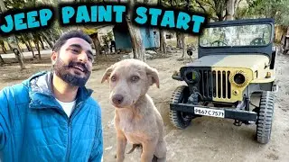Tinke jatt da ghar te ik Jeep nu Paint karta shuru | khoo wale