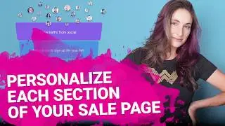 Personalize Each Section of Your Sale Page Template to Sell More | GetResponse Conversion Funnels