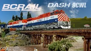 Athearn Genesis  2.0 BC Rail Dash 9CWL w/ Loksound 5!
