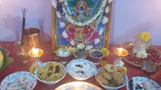 varalakshmi Pooja & prasadam ||myv&vchannel@||