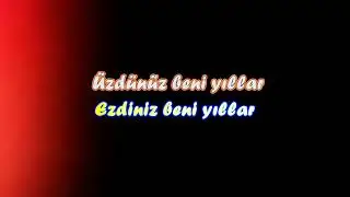 Bülent Ersoy   Üzdünüz beni yıllar karaoke