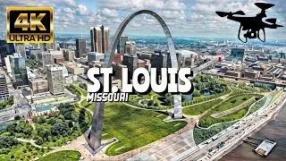 St. Louis, Missouri In 4K By Drone - Amazing View Of St. Louis, Missouri