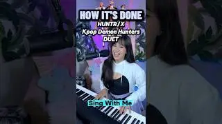 How It's Done - HUNTR/X - KPop Demon Hunters (Sing With Me) #singwithme #kpopdemonhunters