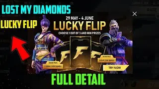 Free fire live lucky flip event | New Lucky Flip Event Full Details | New Event Lucky flip