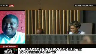 Political analyst Rebone Tau on the new Joburg mayor