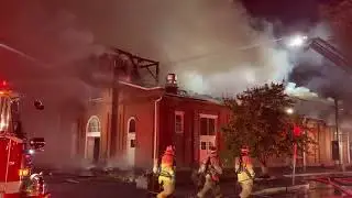 Fire at Broad Street Market in Harrisburg