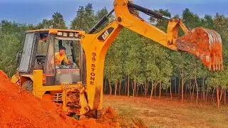 Cat 424b2 beackhoeloder me bricks mitte kating || cat machine me free kating || bricks stock kating