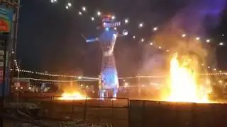 Lav Kush Ramlila Pradhanmantri ne kiya Ravan Dahan Delhi