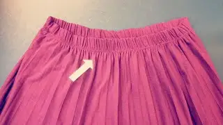 How to replace elastic waistband by hand/ DIY without sewing machine.
