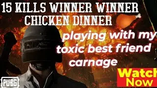 Easiest Chicken Dinner With Carnage || Toxic GamePlay || Op Nads 💣