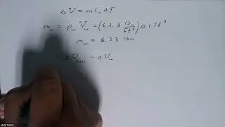 Thermal Fluids: Ideal Gases and First Law of Thermodynamics Examples
