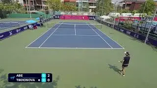 Hiromi Abe vs Anastasia Tikhonova | W75 Nonthaburi 2026